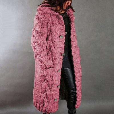 Karina | Elegant Cosy Coat With Tummy Coverage